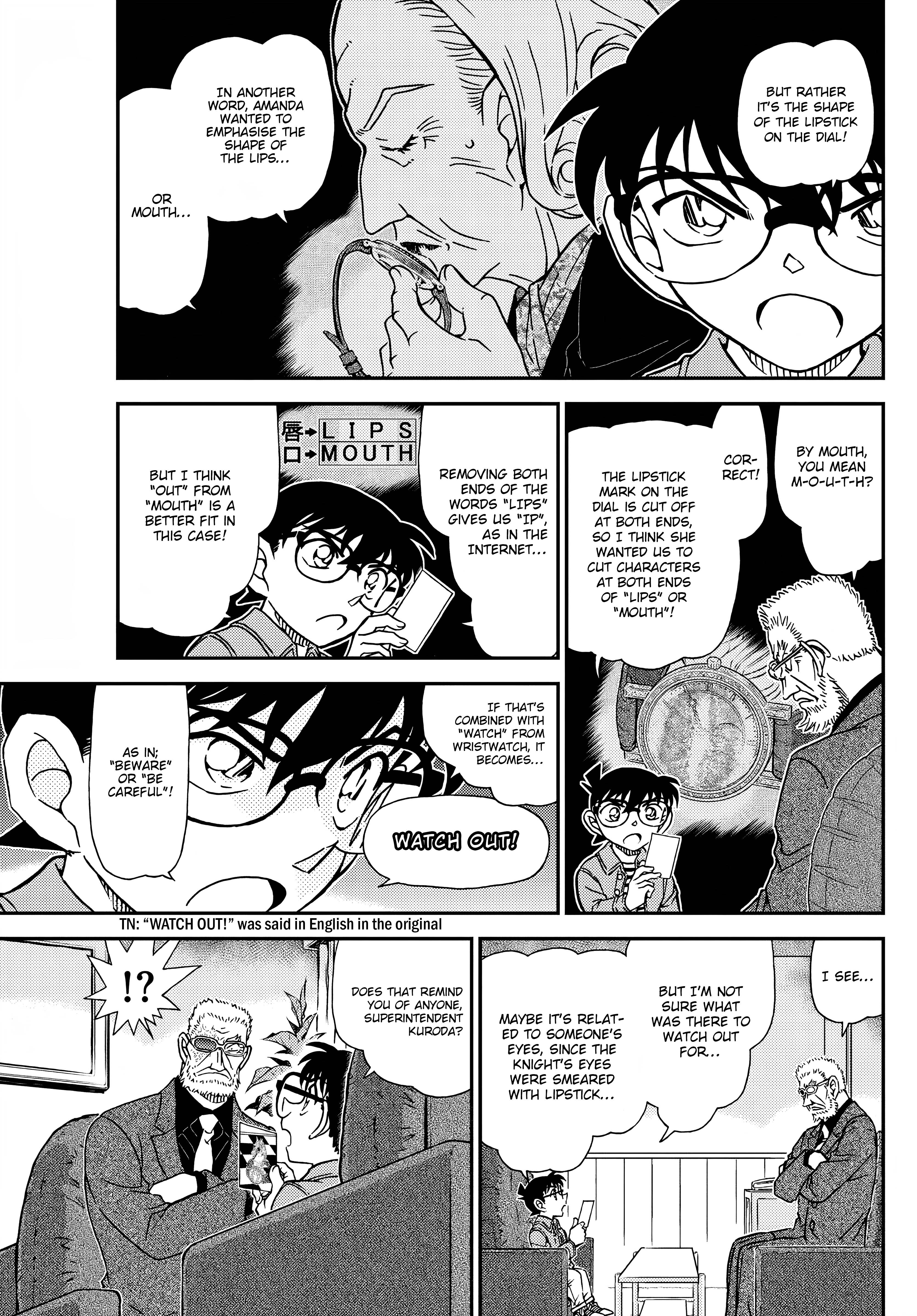 Detective Conan chapter 1109 page 6