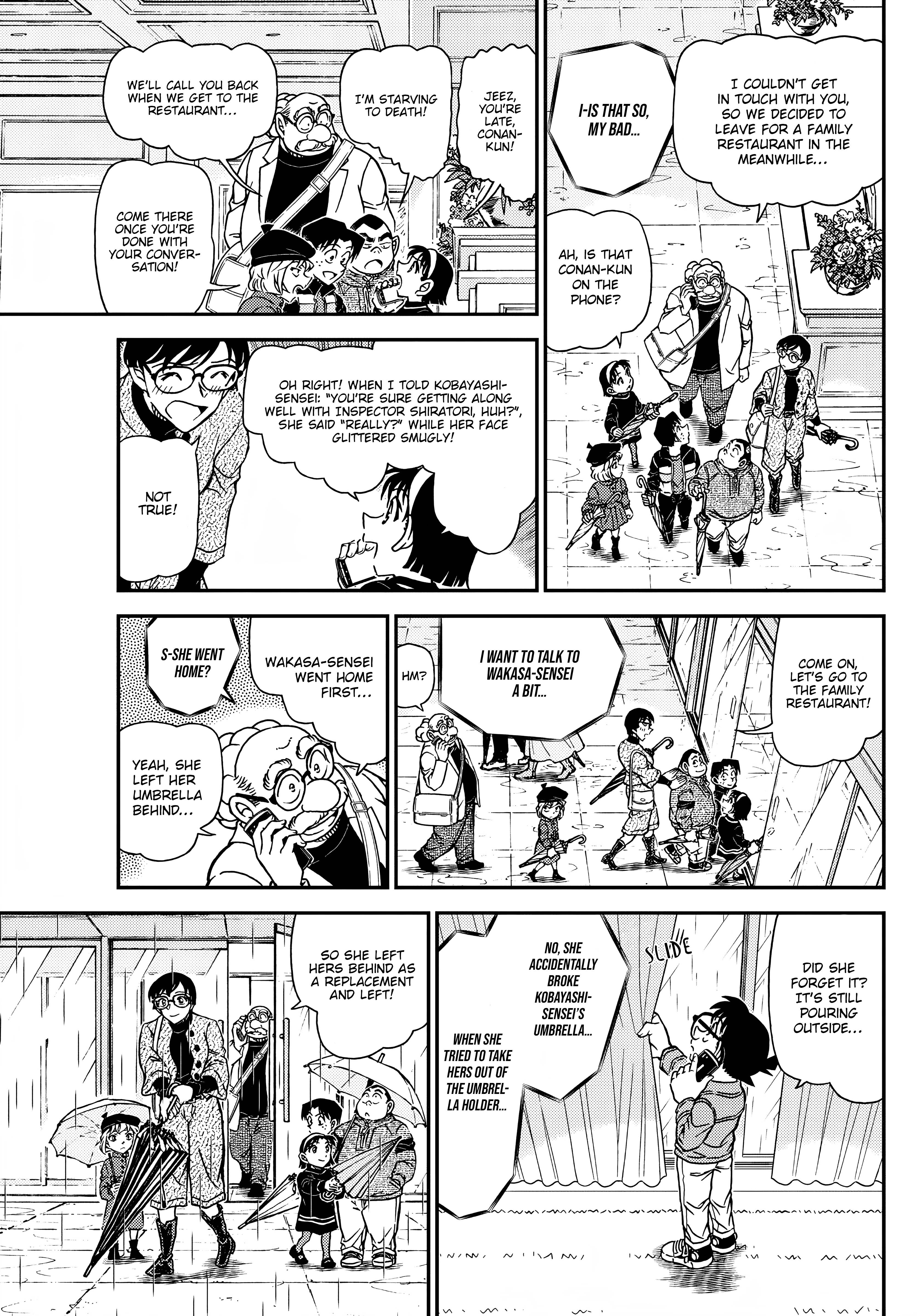 Detective Conan chapter 1109 page 8