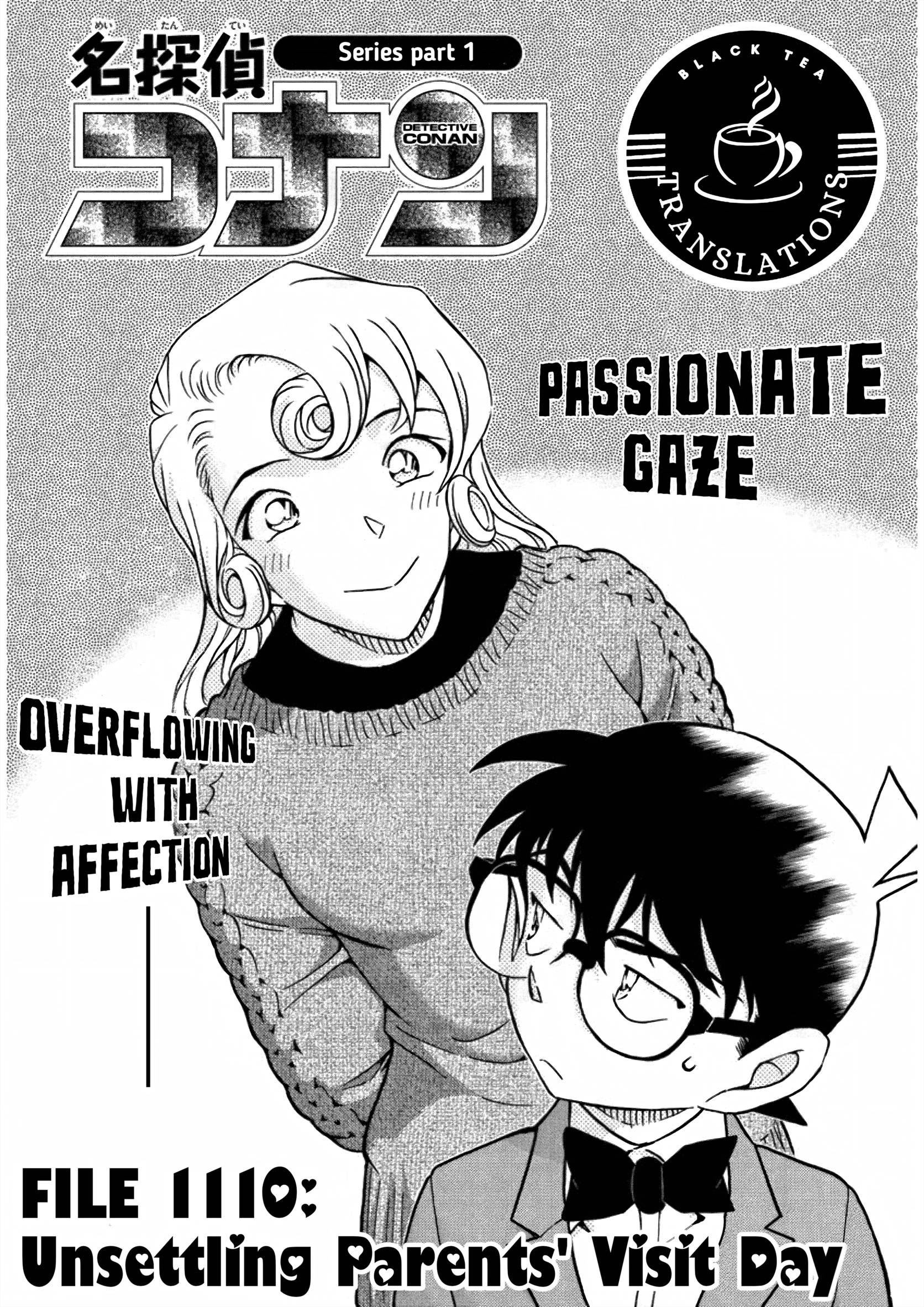 Detective Conan chapter 1110 page 1