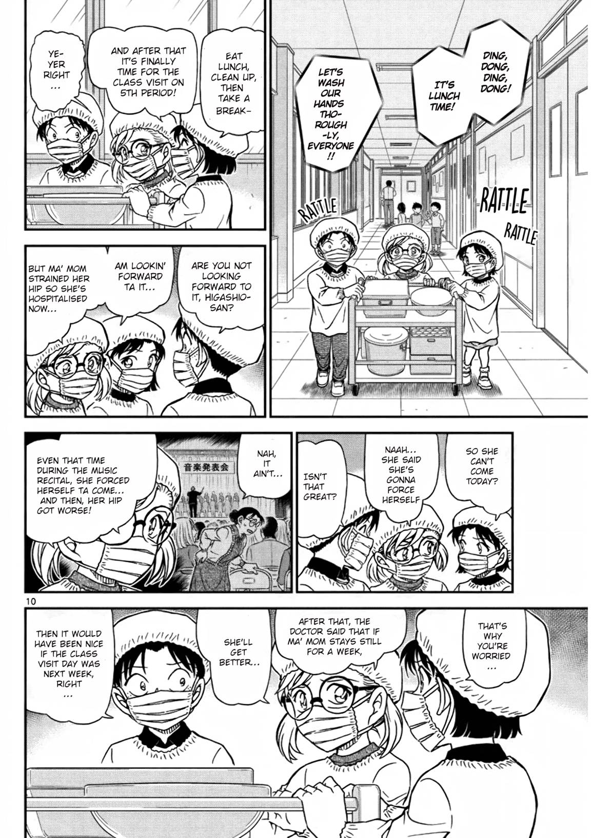 Detective Conan chapter 1110 page 10