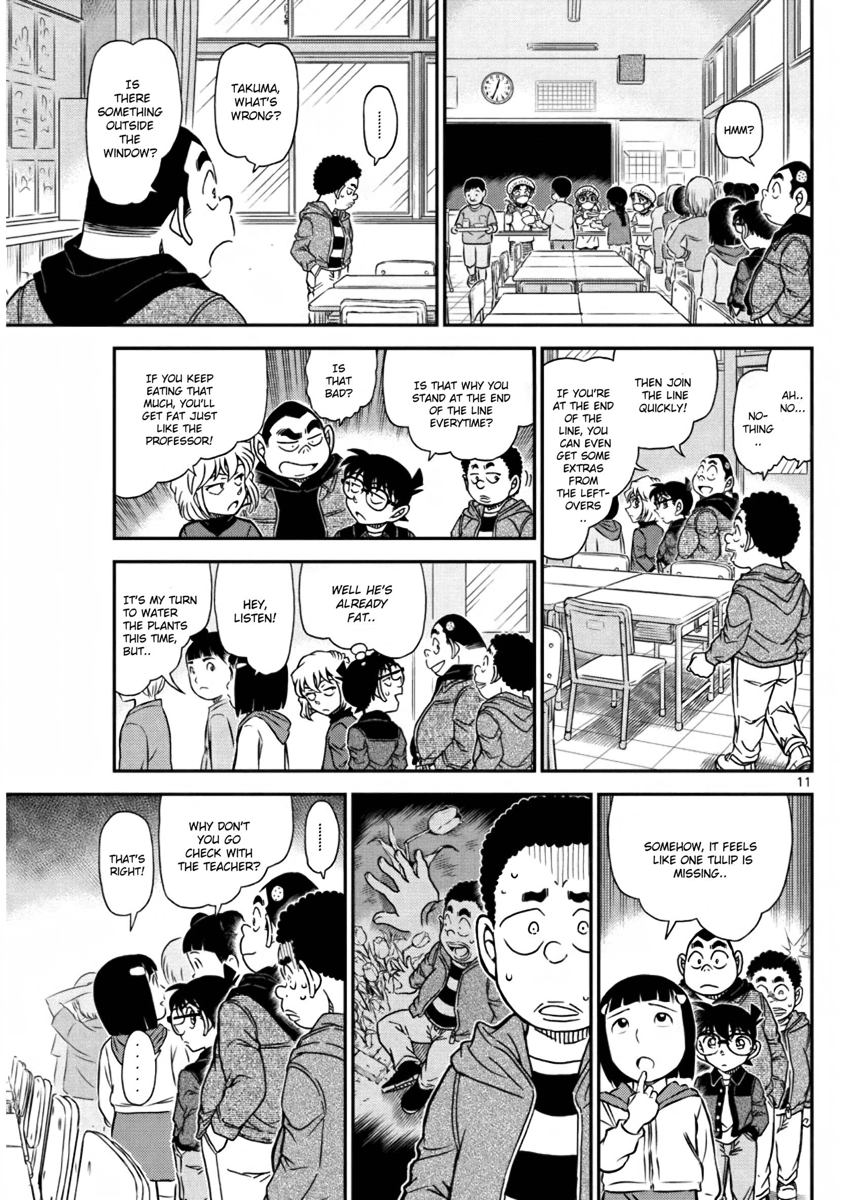 Detective Conan chapter 1110 page 11