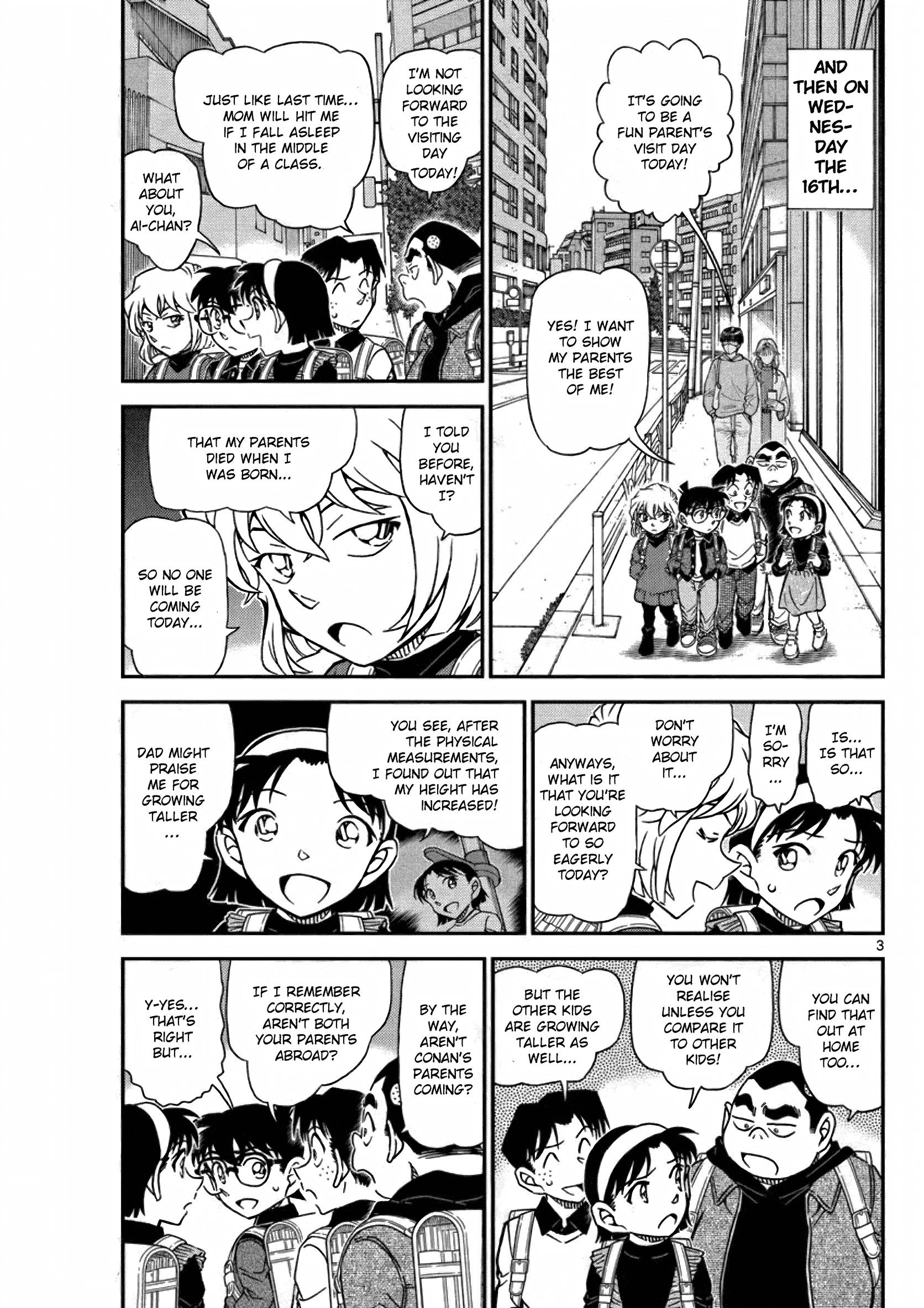 Detective Conan chapter 1110 page 3
