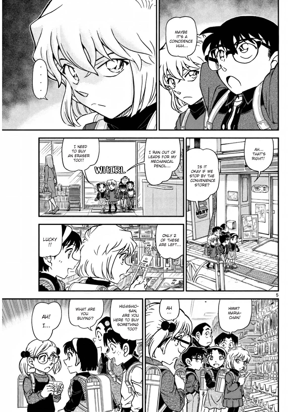 Detective Conan chapter 1110 page 5