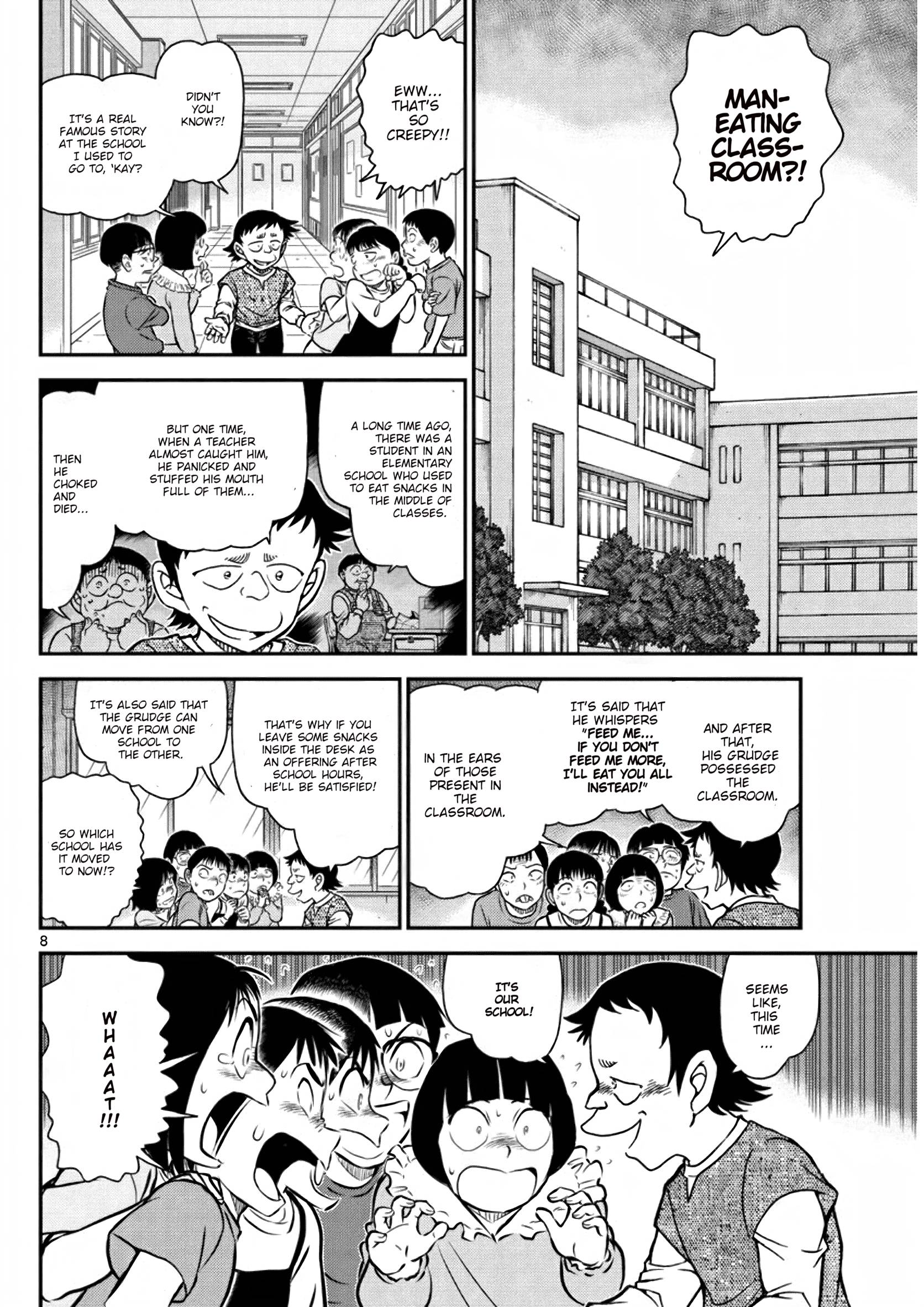 Detective Conan chapter 1110 page 8