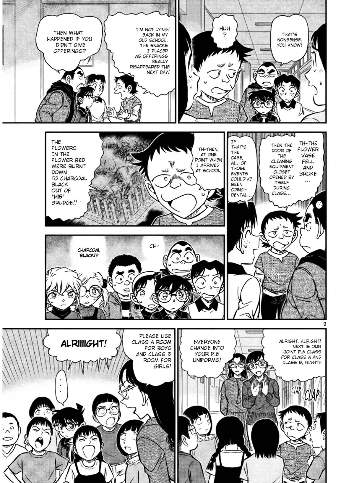 Detective Conan chapter 1110 page 9