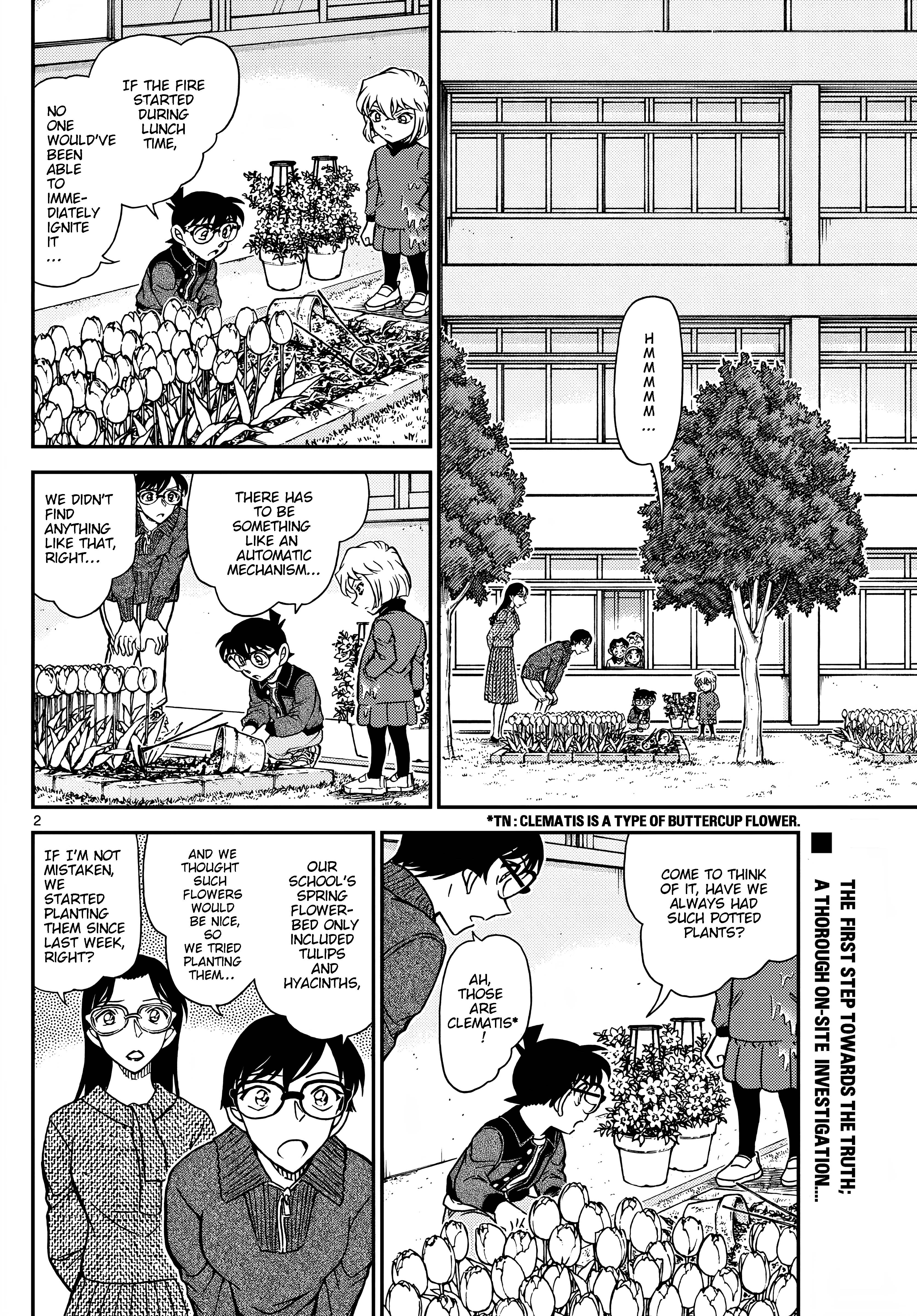 Detective Conan chapter 1111 page 4