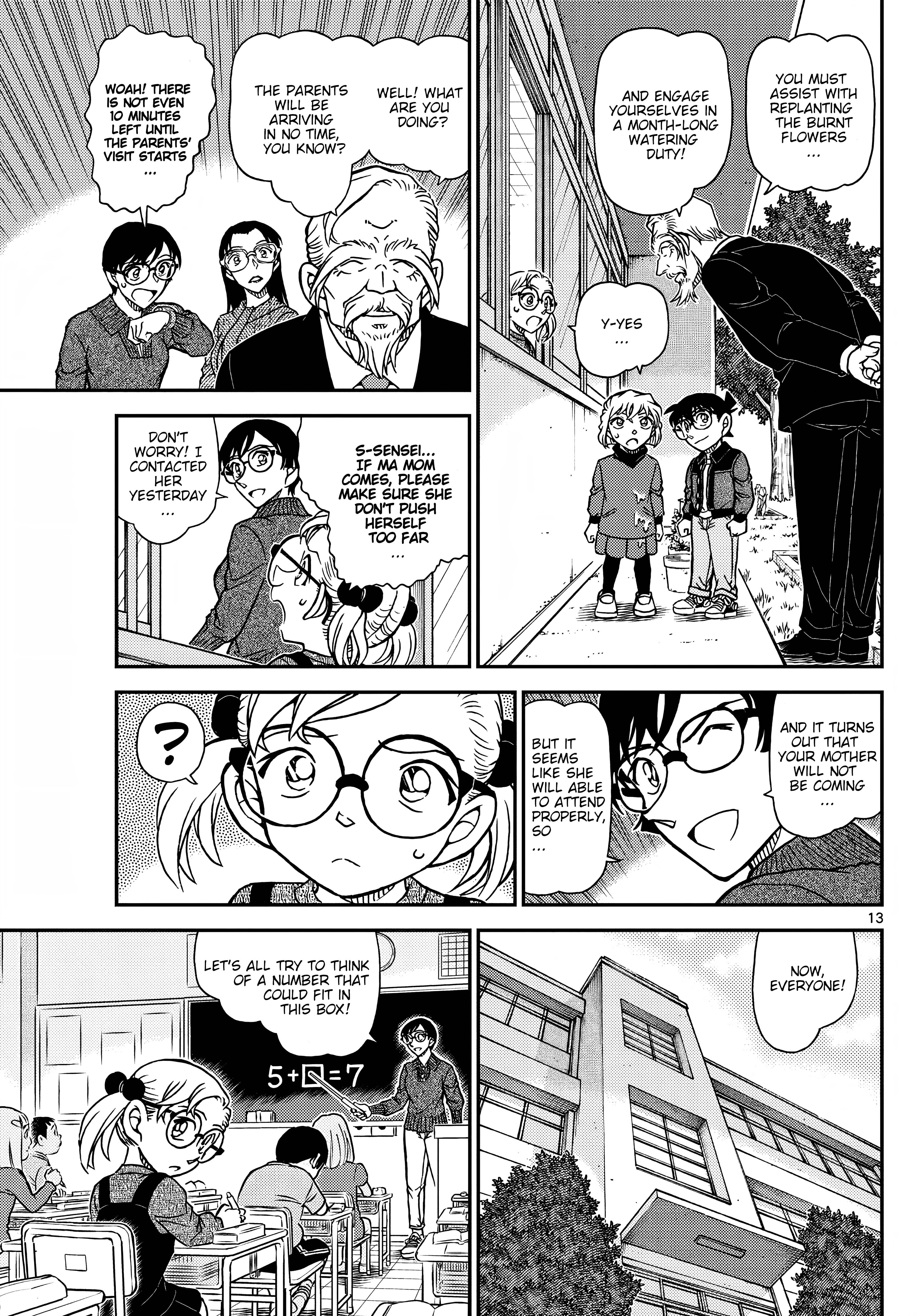 Detective Conan chapter 1112 page 14