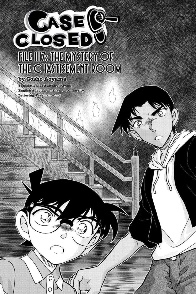 Detective Conan chapter 1117 page 1