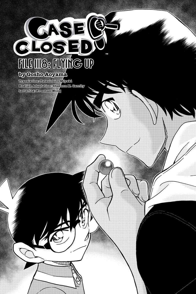Detective Conan chapter 1118 page 1