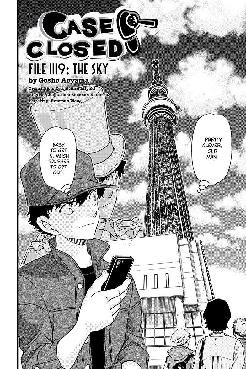 Detective Conan chapter 1119 page 3