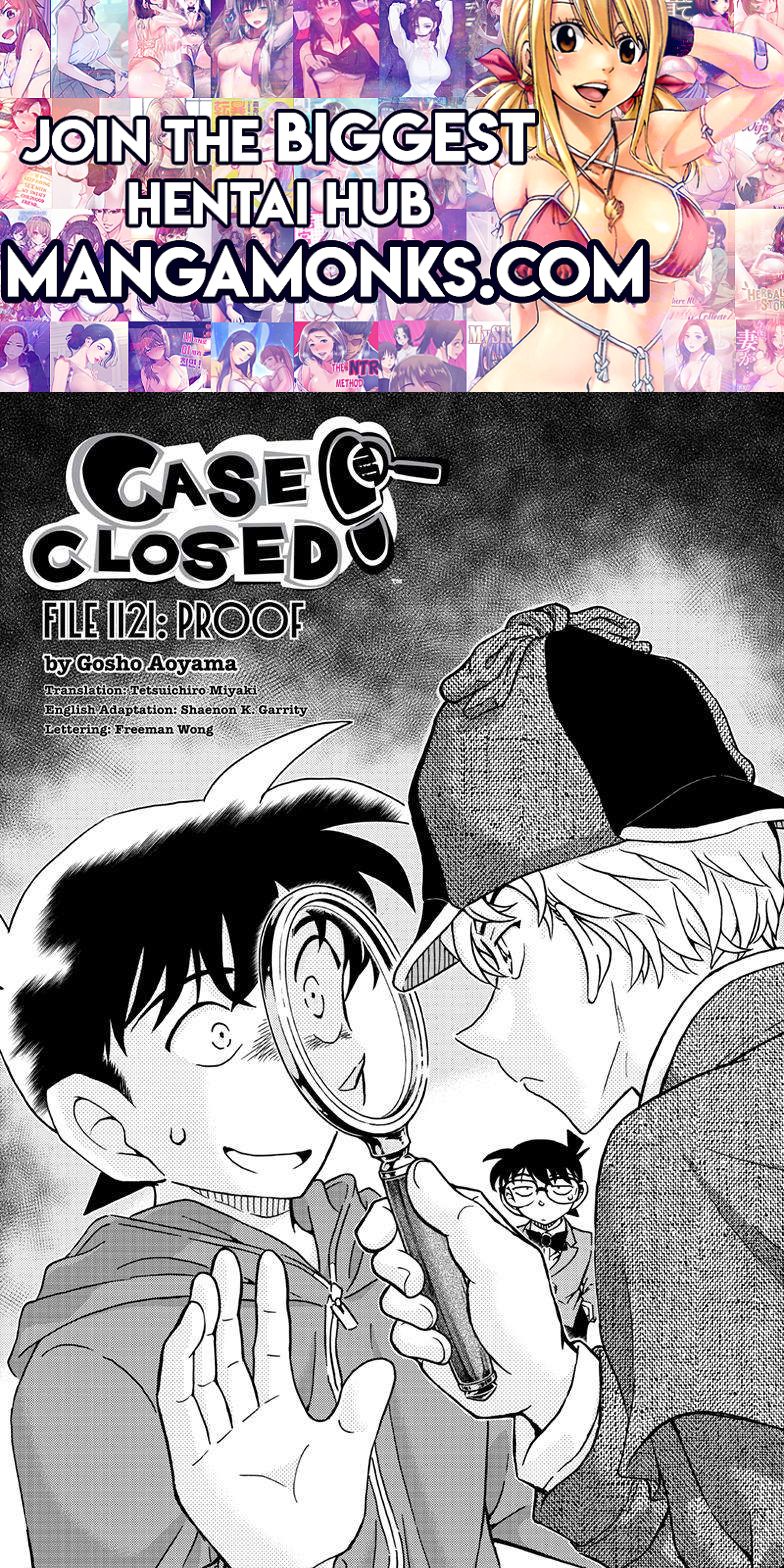 Detective Conan chapter 1121 page 1