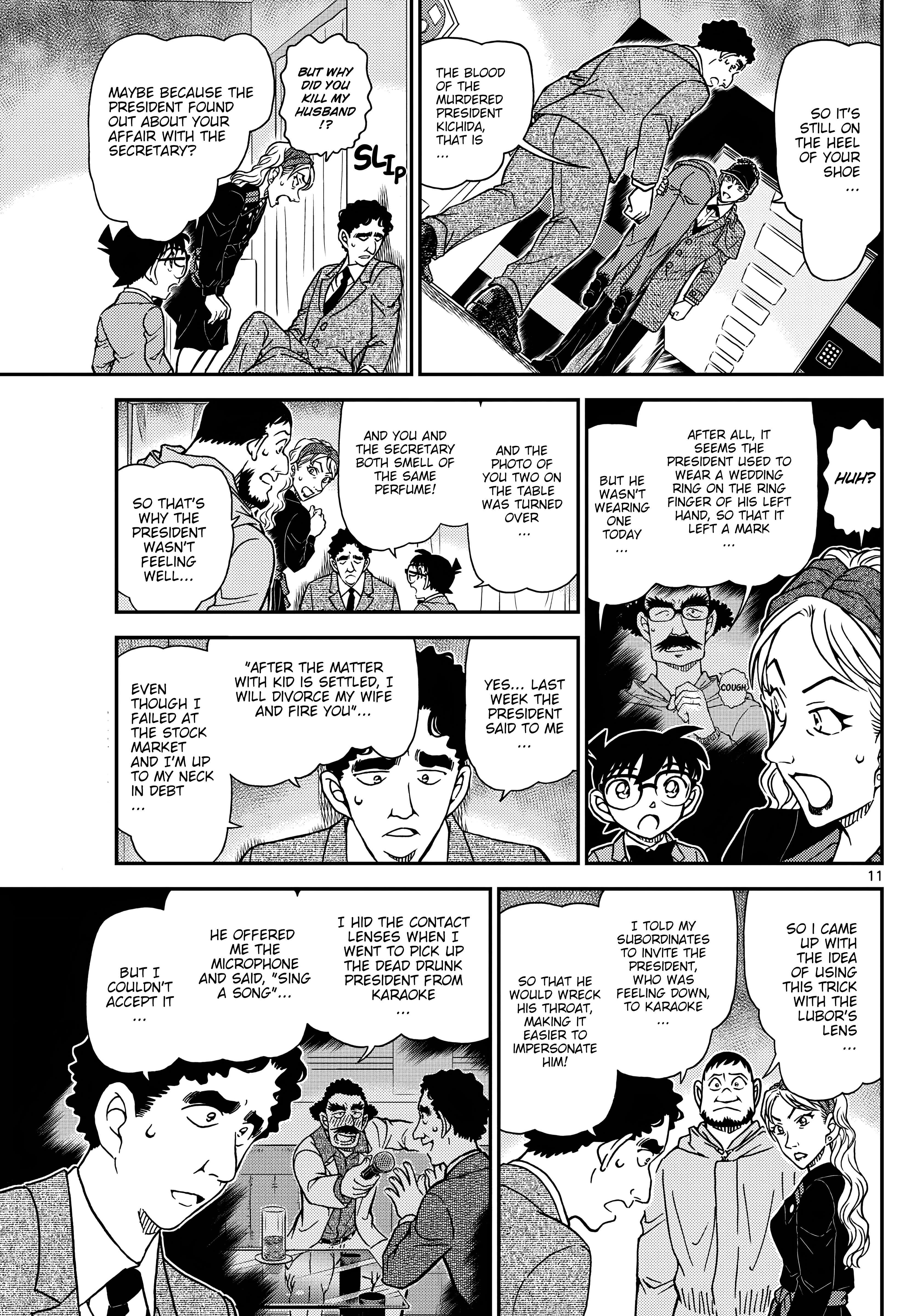 Detective Conan chapter 1122 page 12
