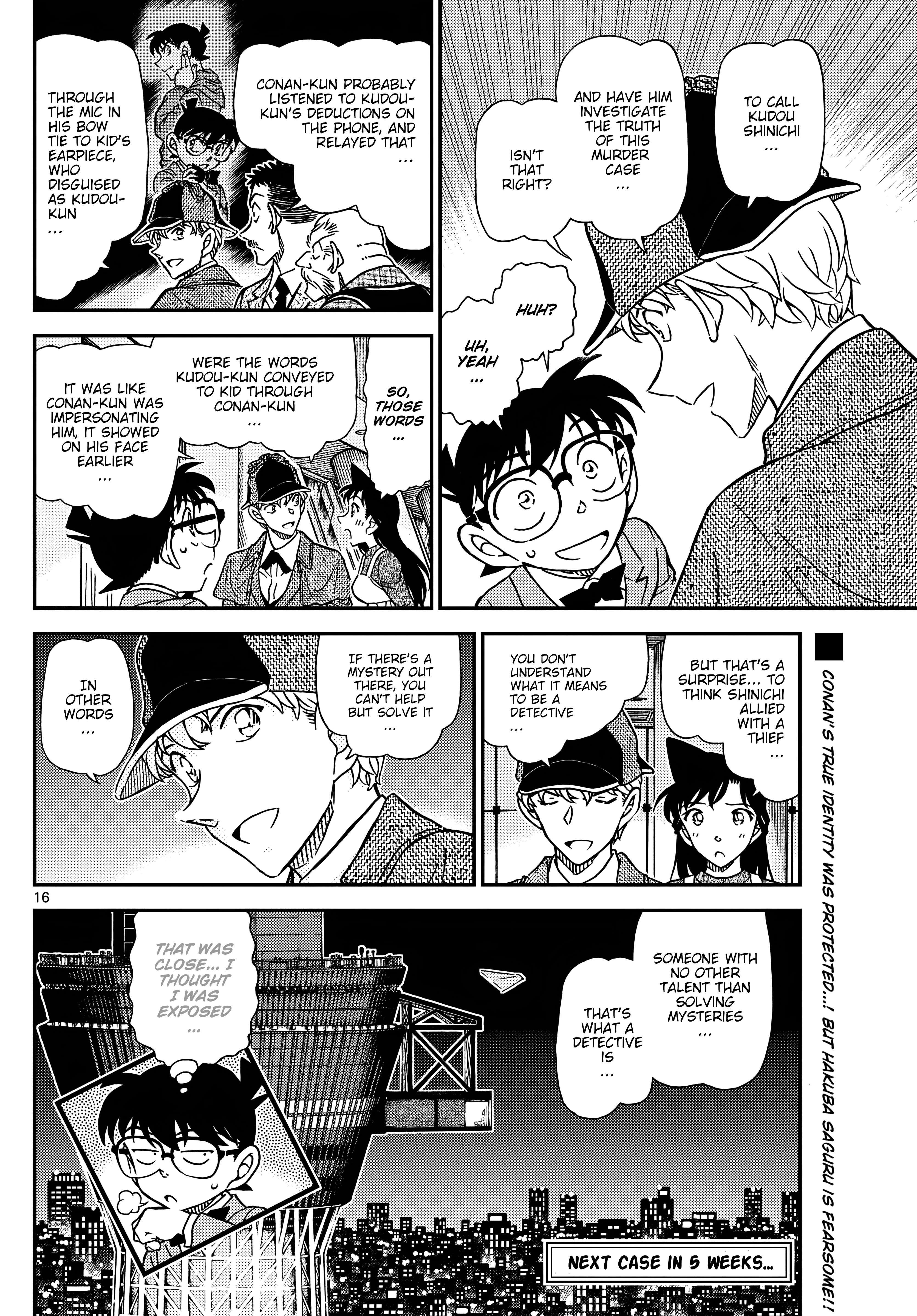 Detective Conan chapter 1122 page 17