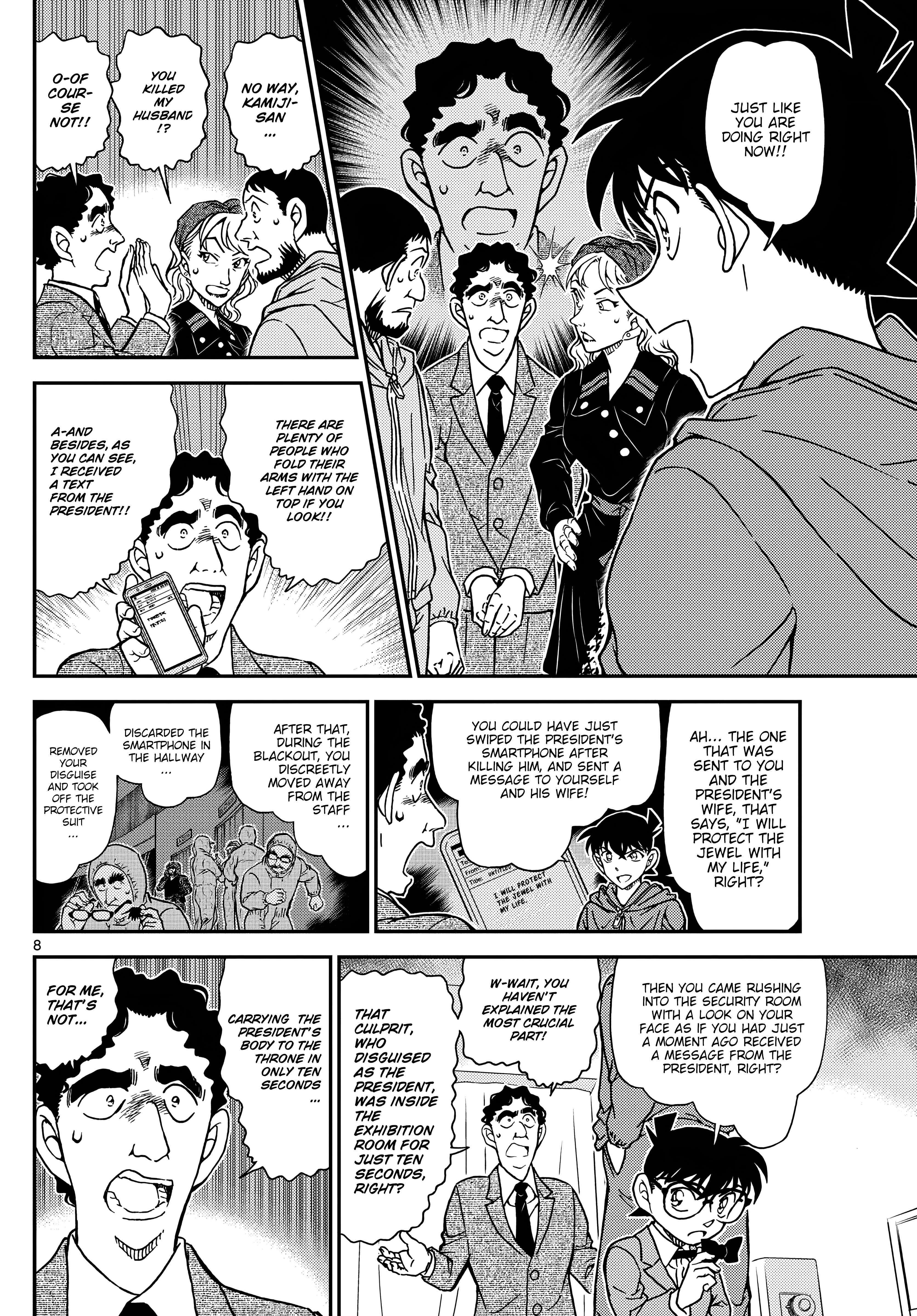 Detective Conan chapter 1122 page 9