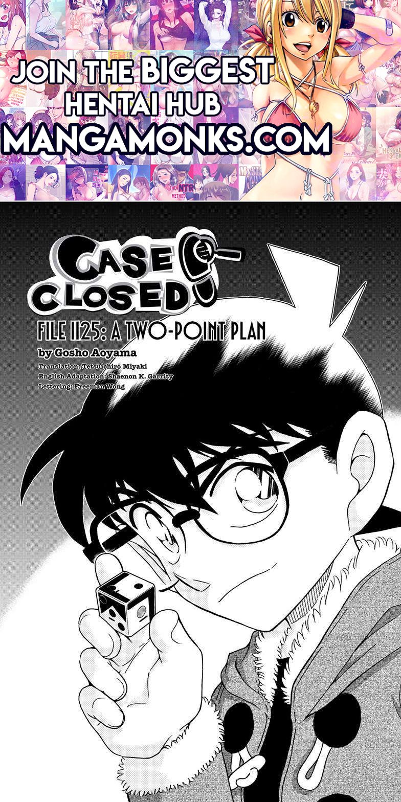 Detective Conan chapter 1125 page 1