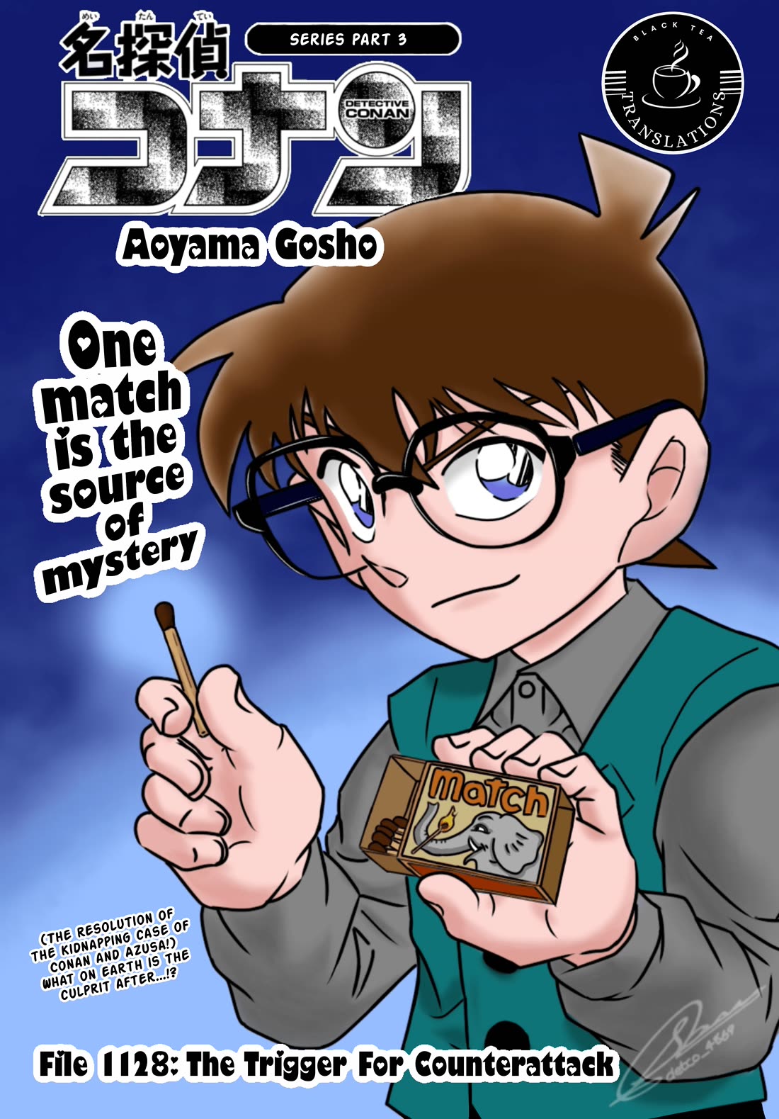 Detective Conan chapter 1128 page 2