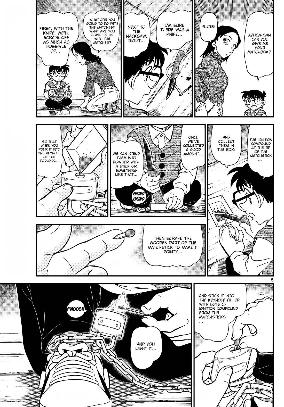 Detective Conan chapter 1128 page 7