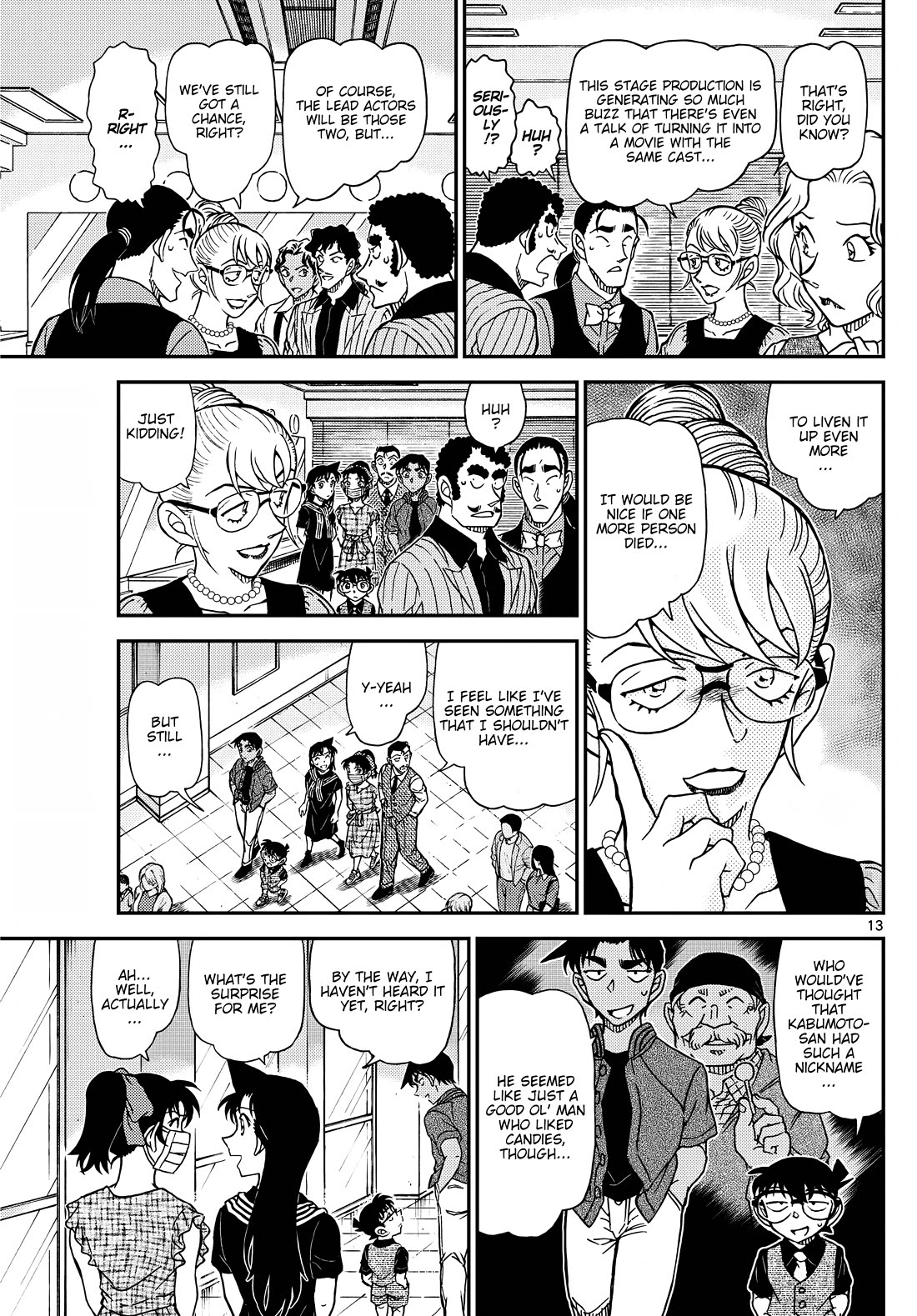 Detective Conan chapter 1129 page 14