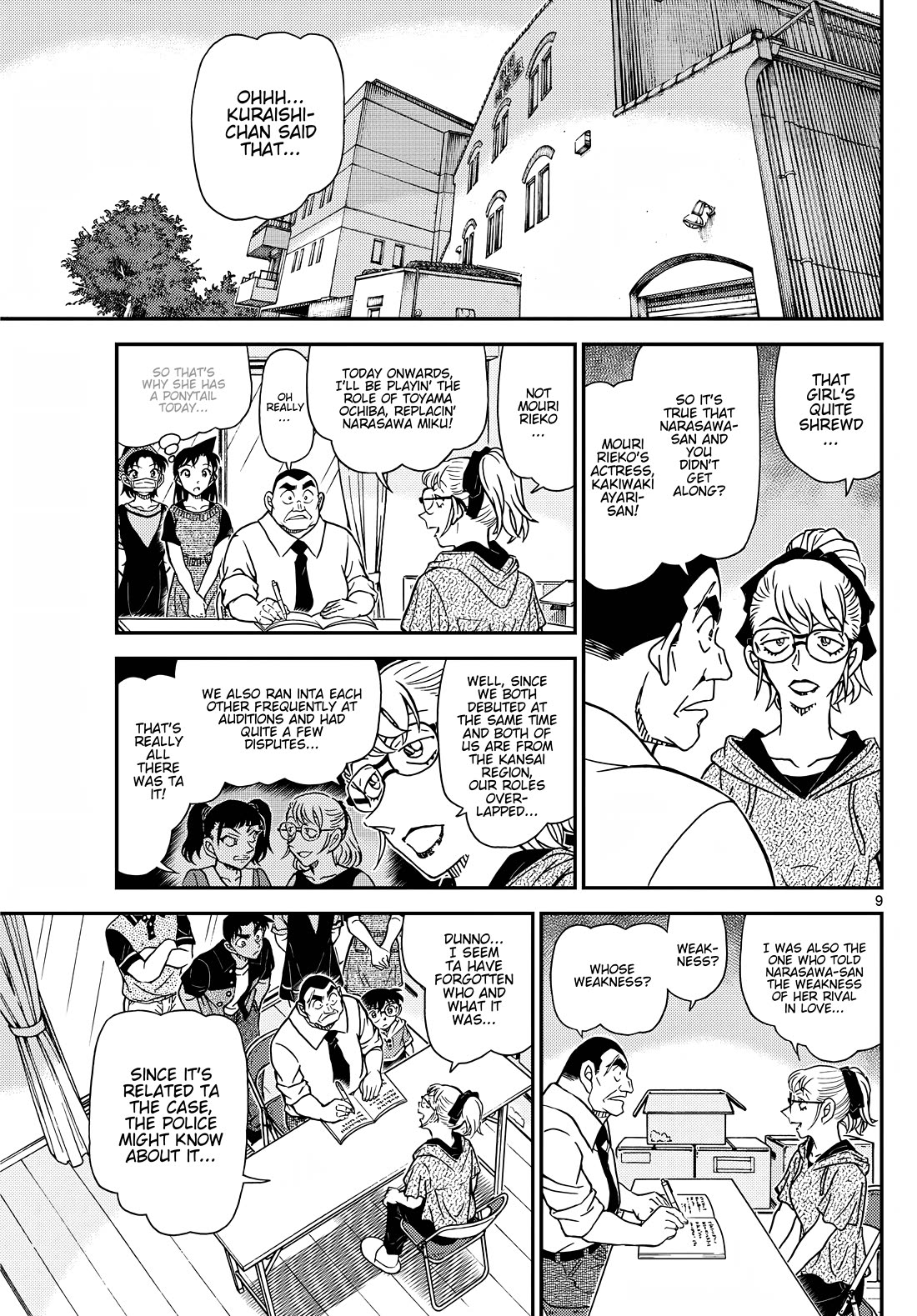 Detective Conan chapter 1130 page 9