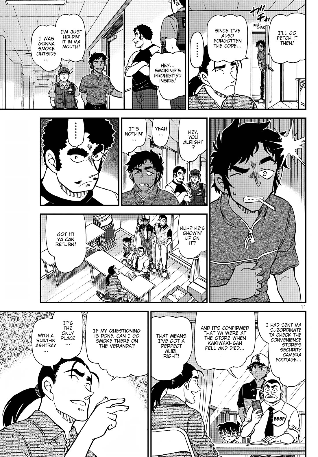 Detective Conan chapter 1131 page 11