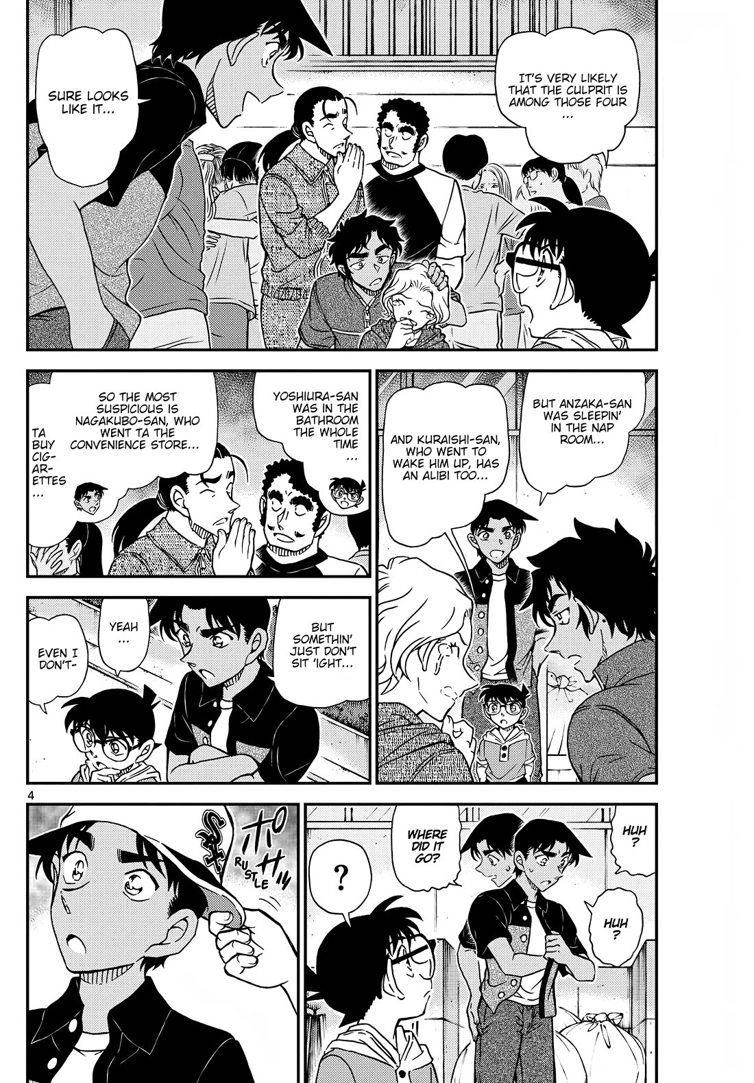 Detective Conan chapter 1131 page 4