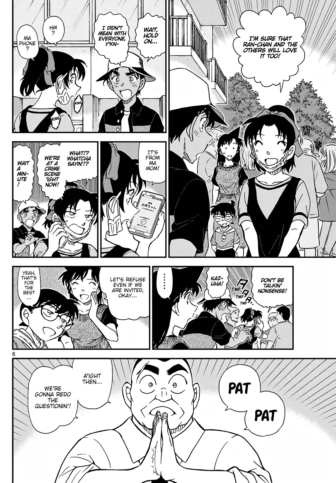 Detective Conan chapter 1131 page 6