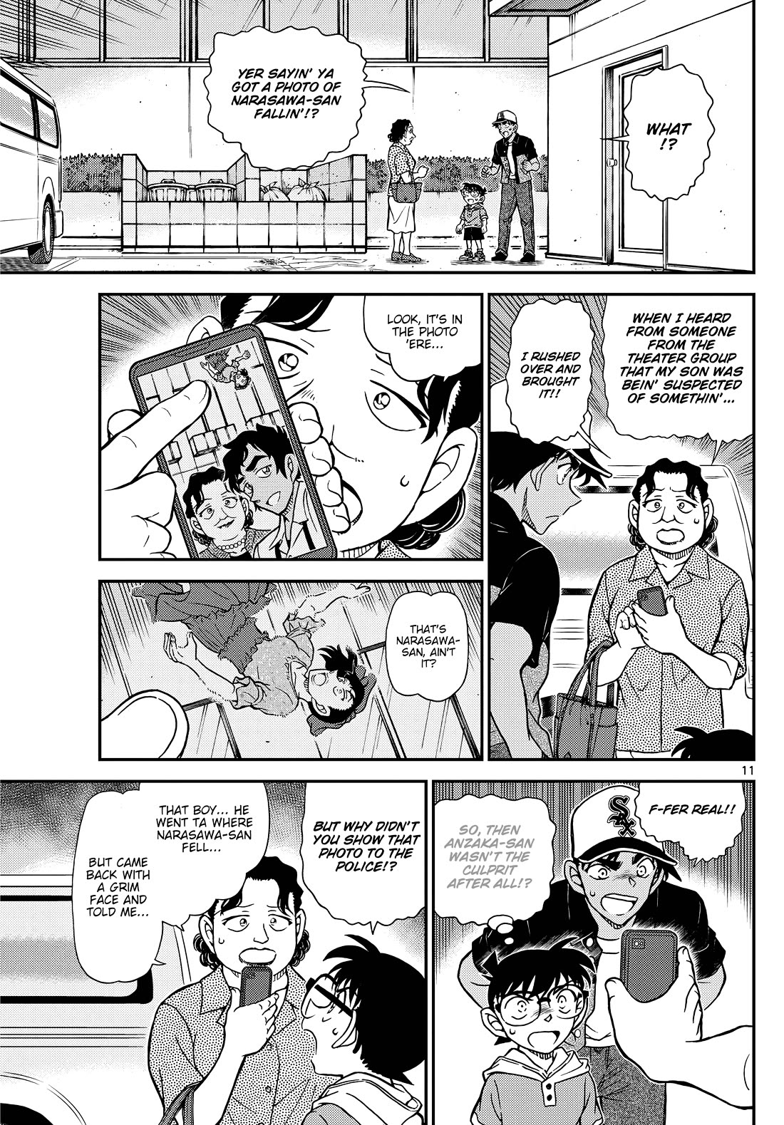 Detective Conan chapter 1132 page 11