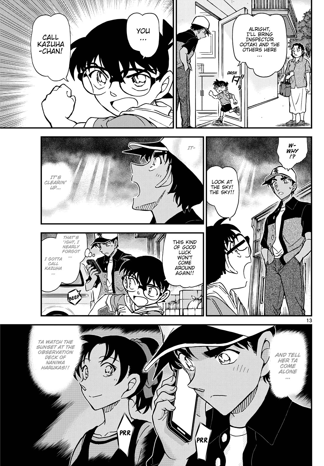 Detective Conan chapter 1132 page 13