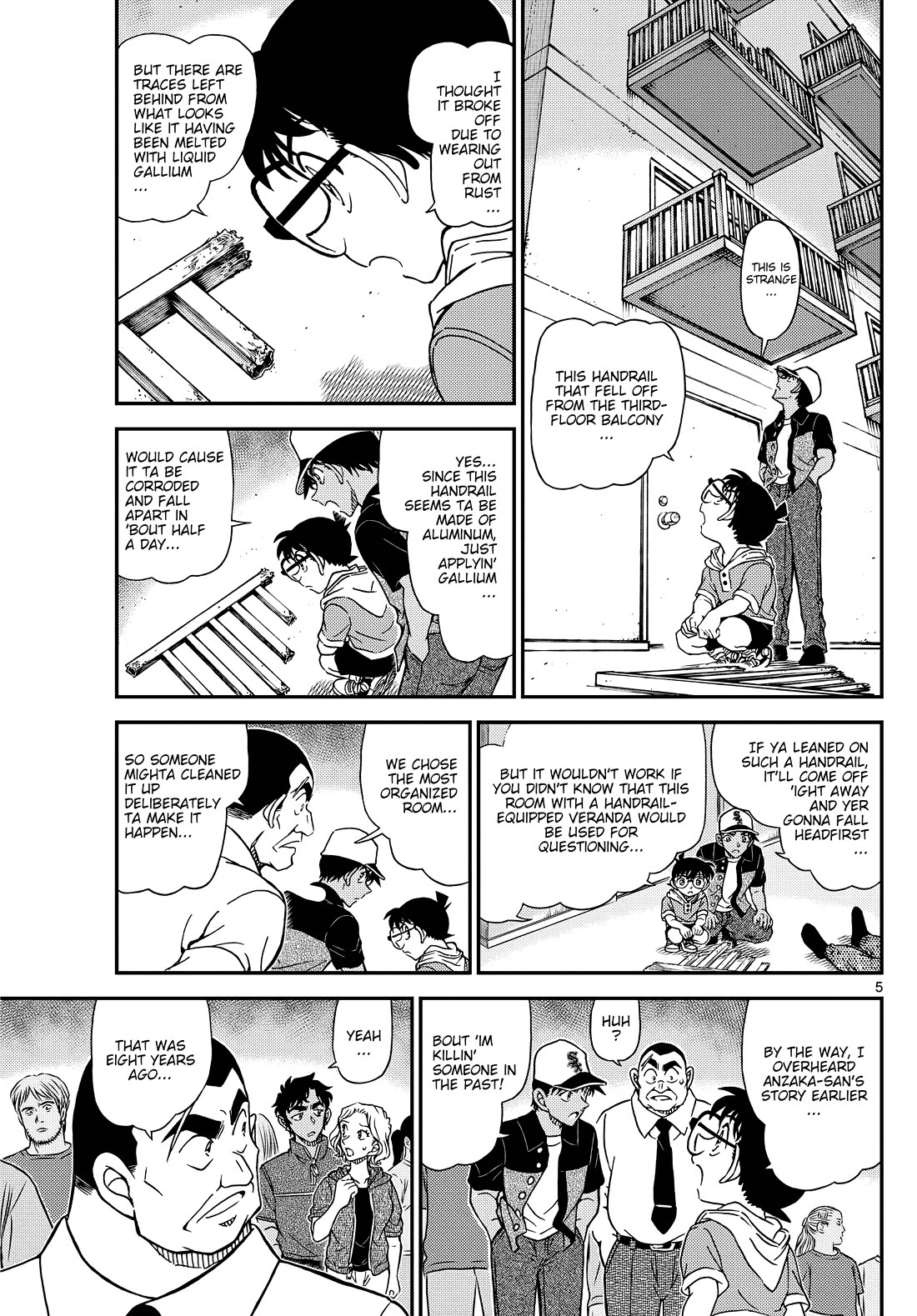 Detective Conan chapter 1132 page 5