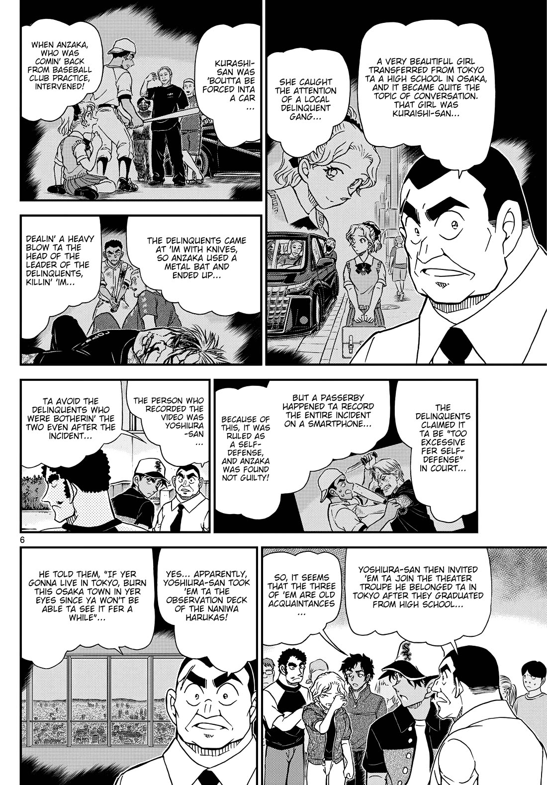 Detective Conan chapter 1132 page 6