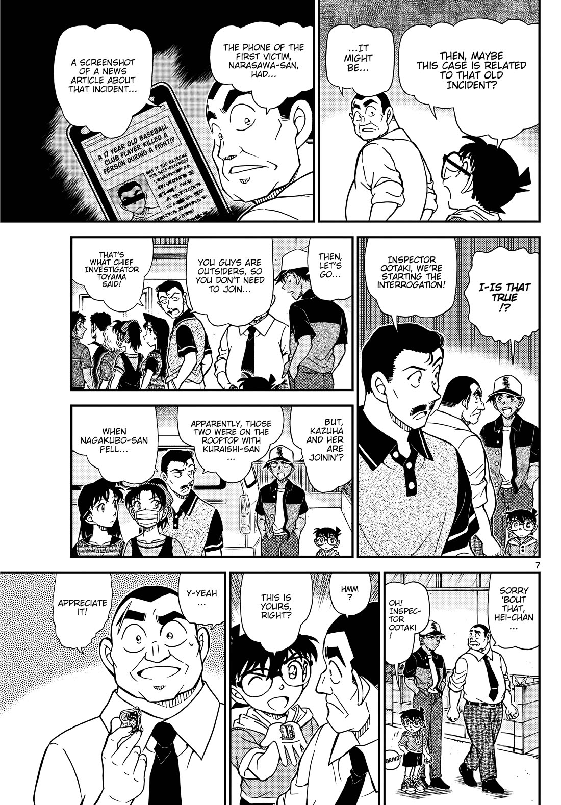 Detective Conan chapter 1132 page 7
