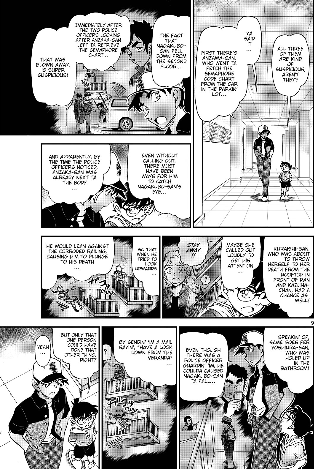 Detective Conan chapter 1132 page 9