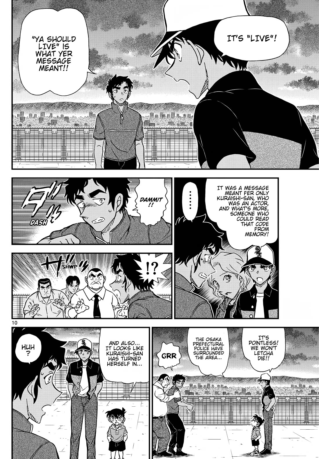 Detective Conan chapter 1133 page 10