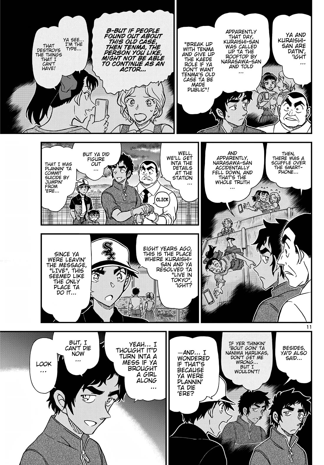 Detective Conan chapter 1133 page 11