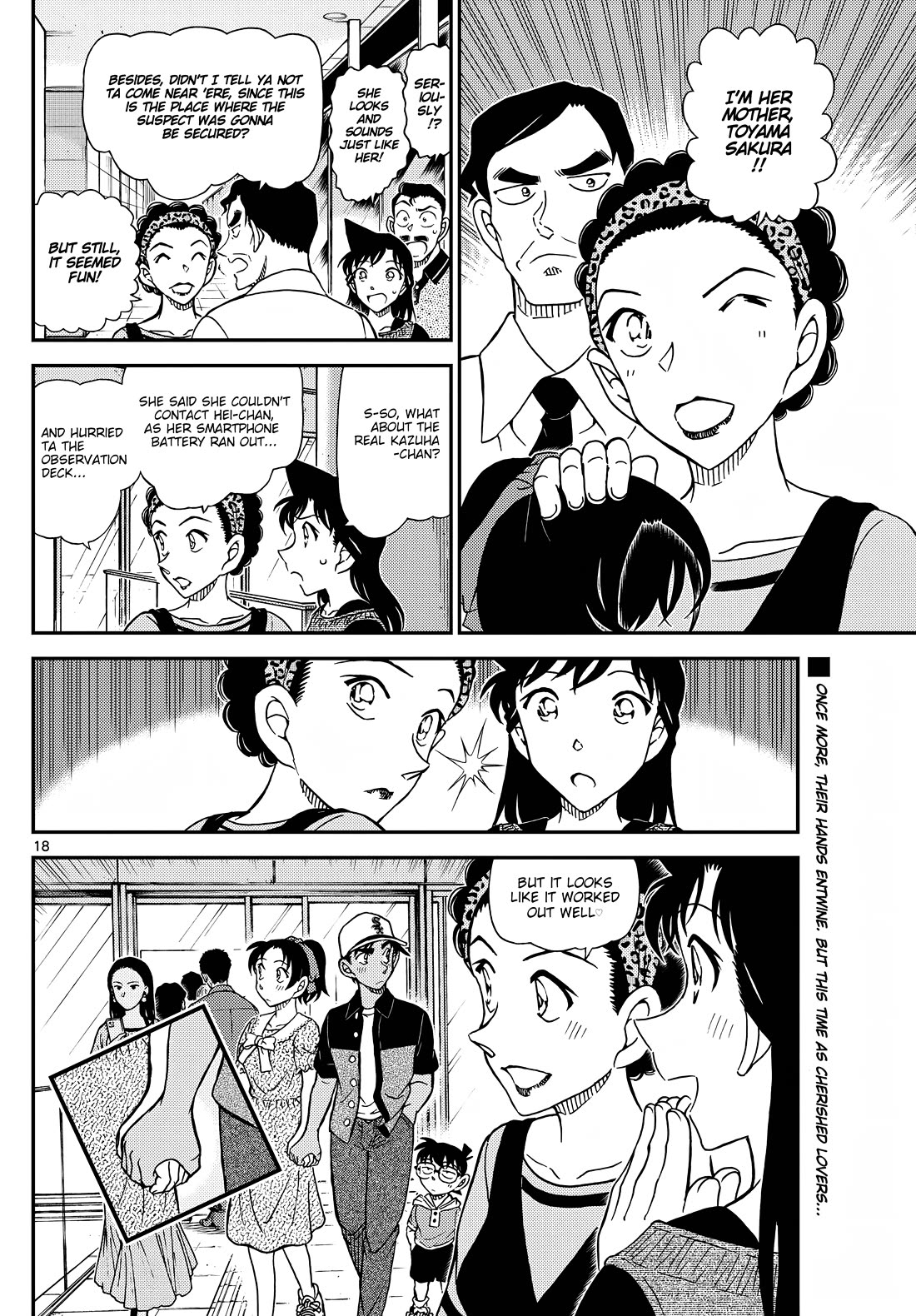 Detective Conan chapter 1133 page 18