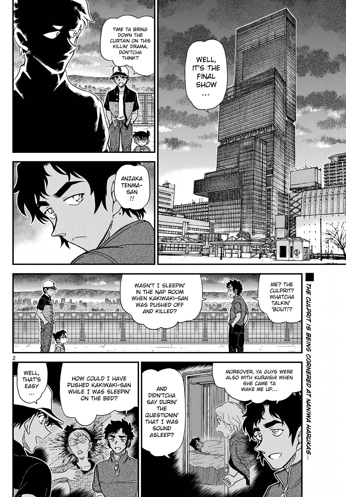 Detective Conan chapter 1133 page 2