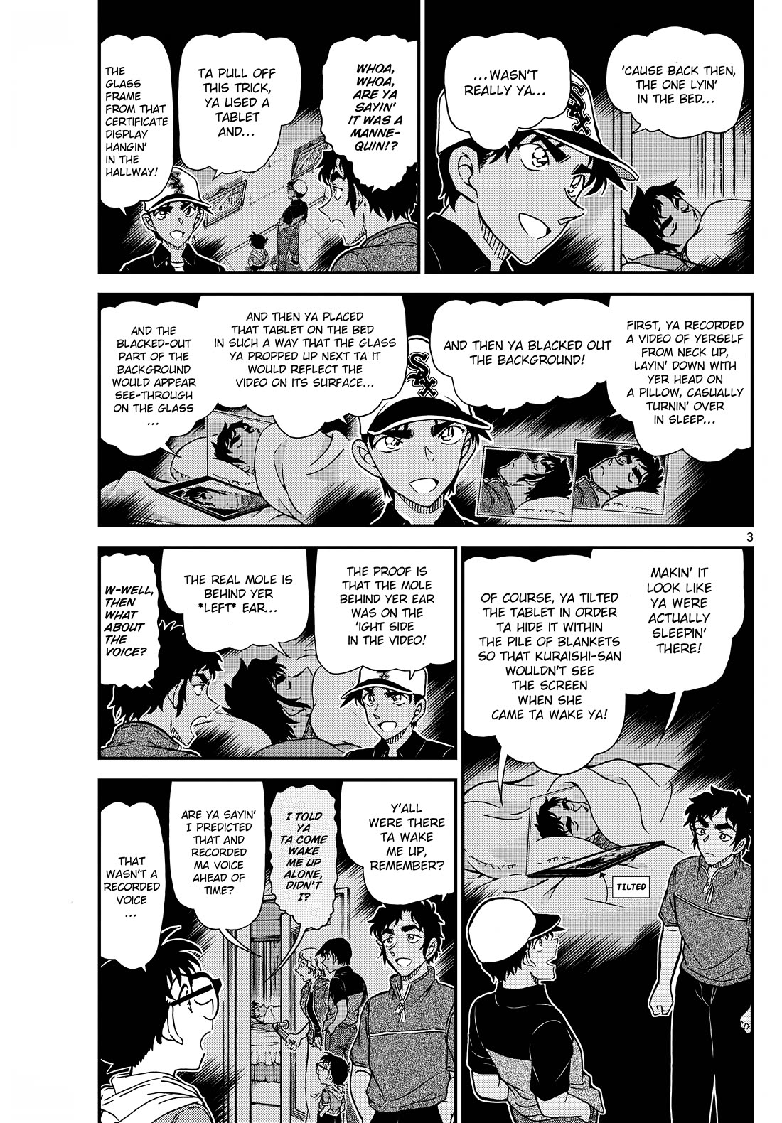 Detective Conan chapter 1133 page 3