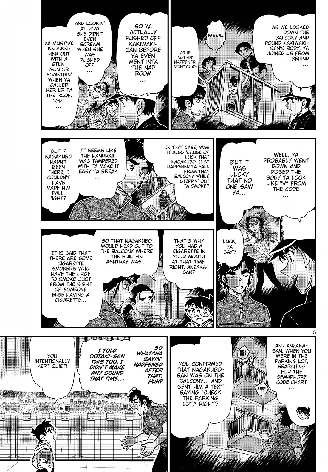 Detective Conan chapter 1133 page 5