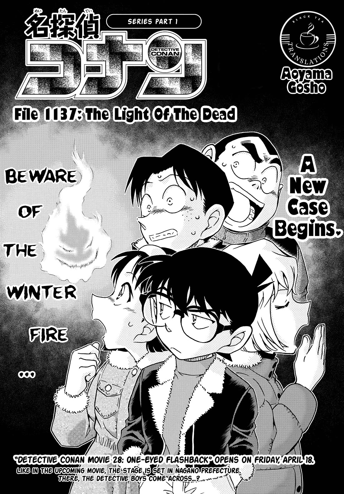 Detective Conan chapter 1137 page 1