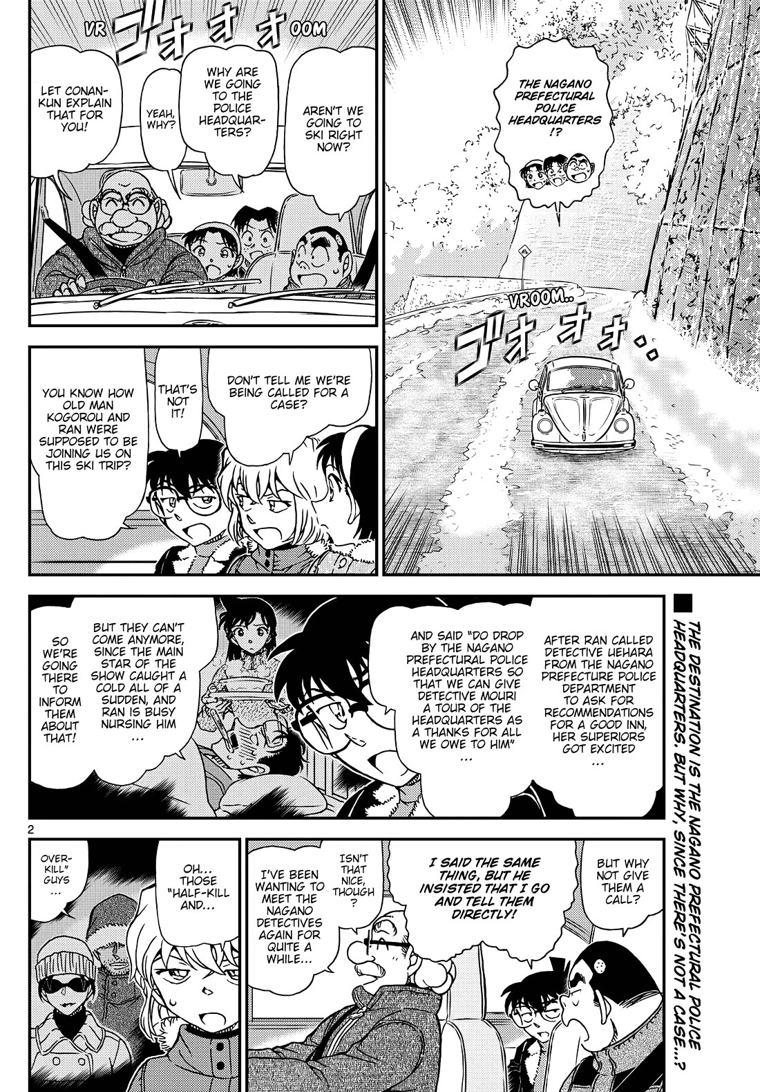 Detective Conan chapter 1137 page 2