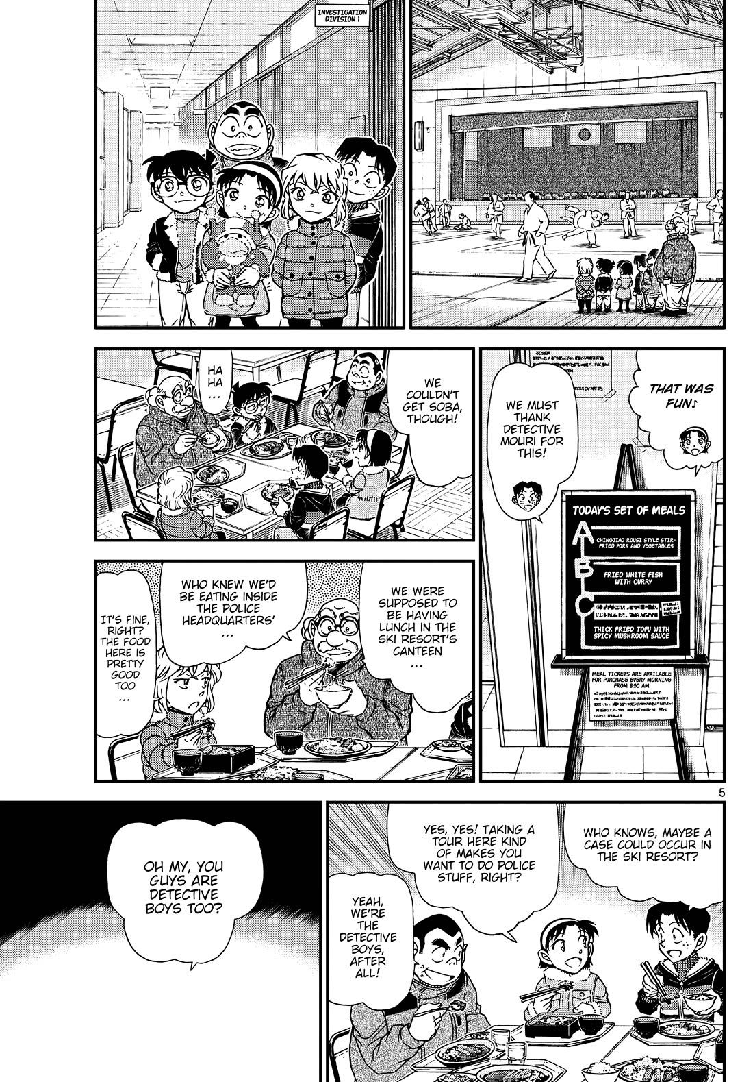 Detective Conan chapter 1137 page 5