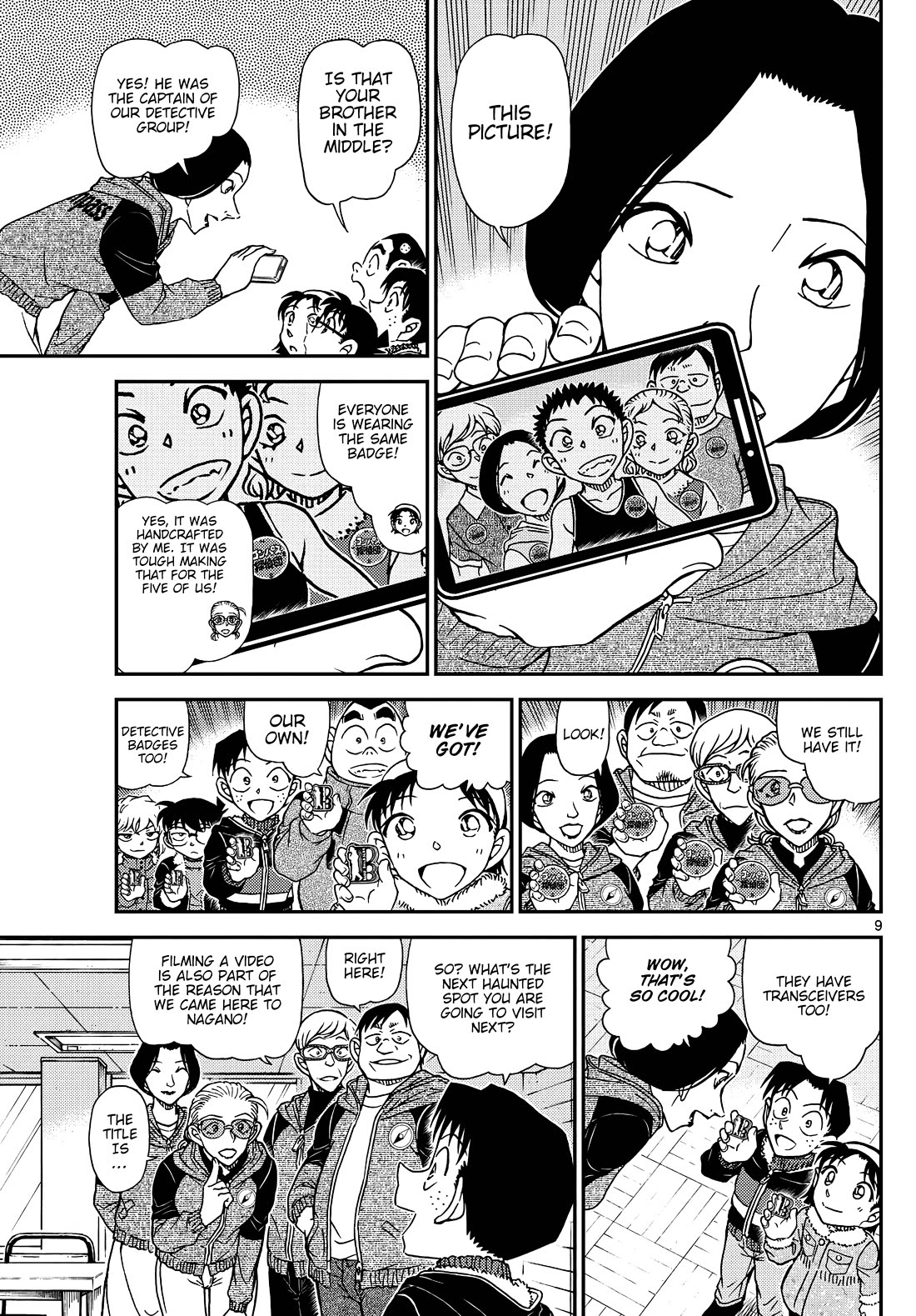 Detective Conan chapter 1137 page 9