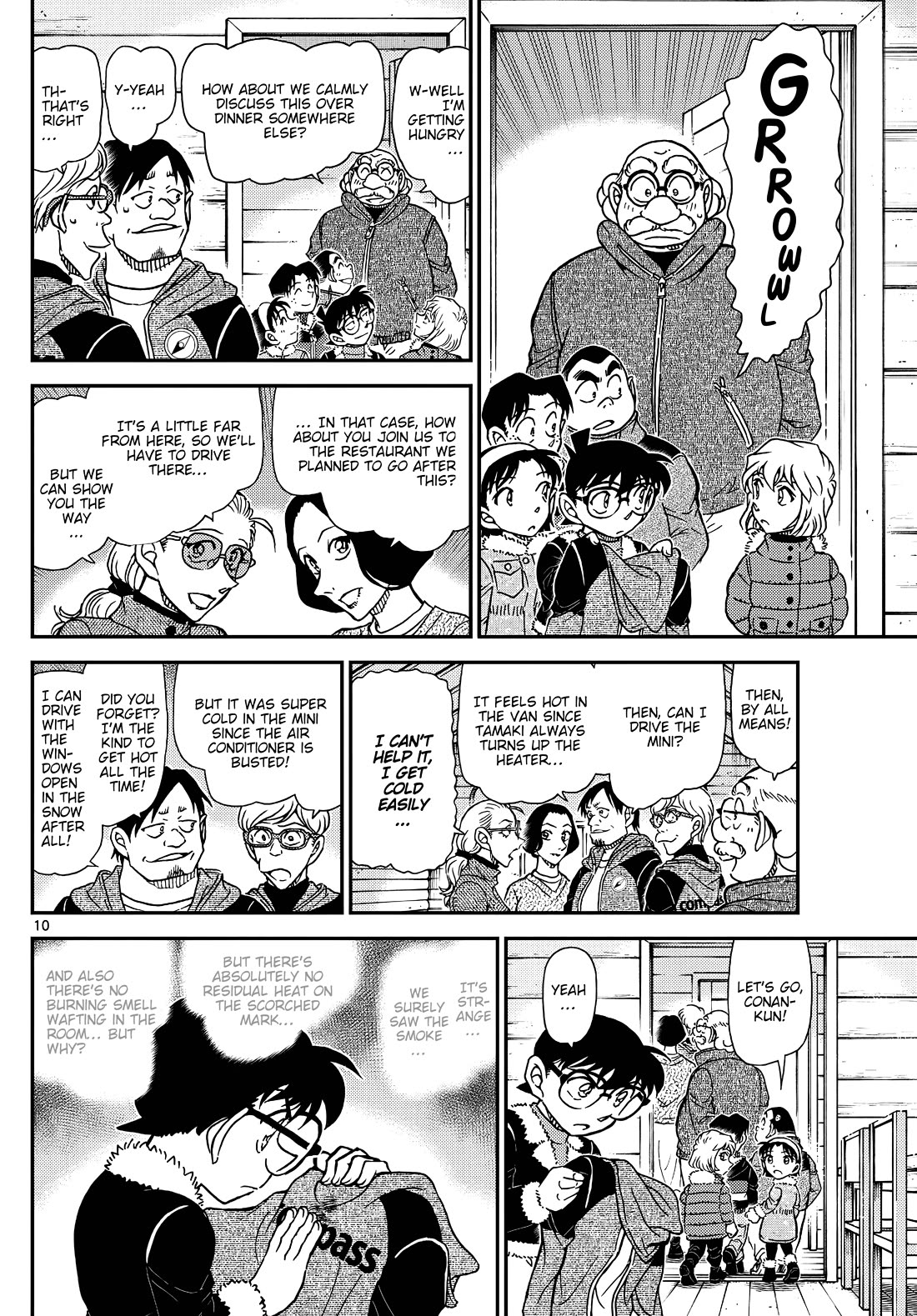Detective Conan chapter 1138 page 10