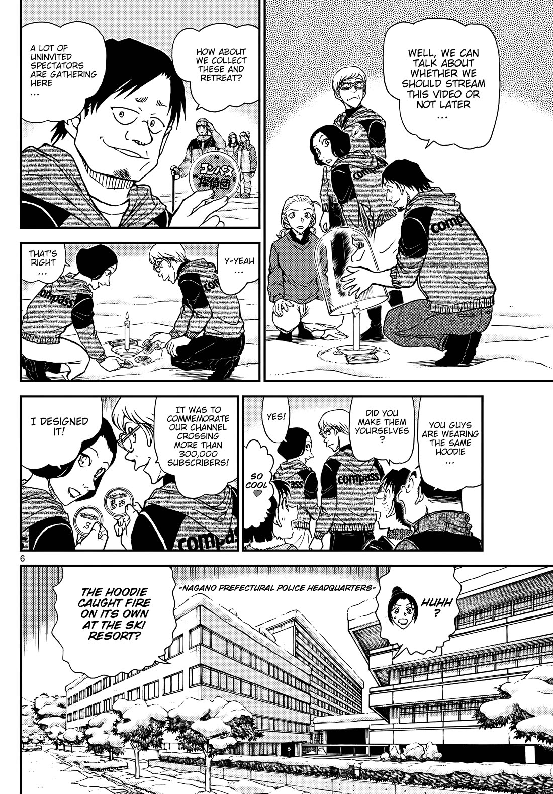 Detective Conan chapter 1138 page 6