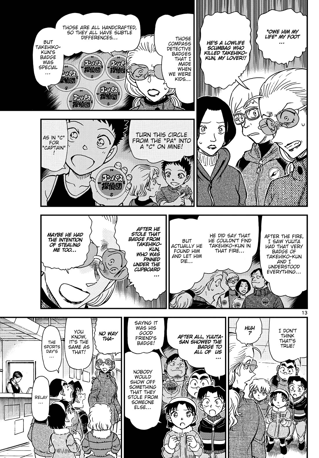 Detective Conan chapter 1140 page 13