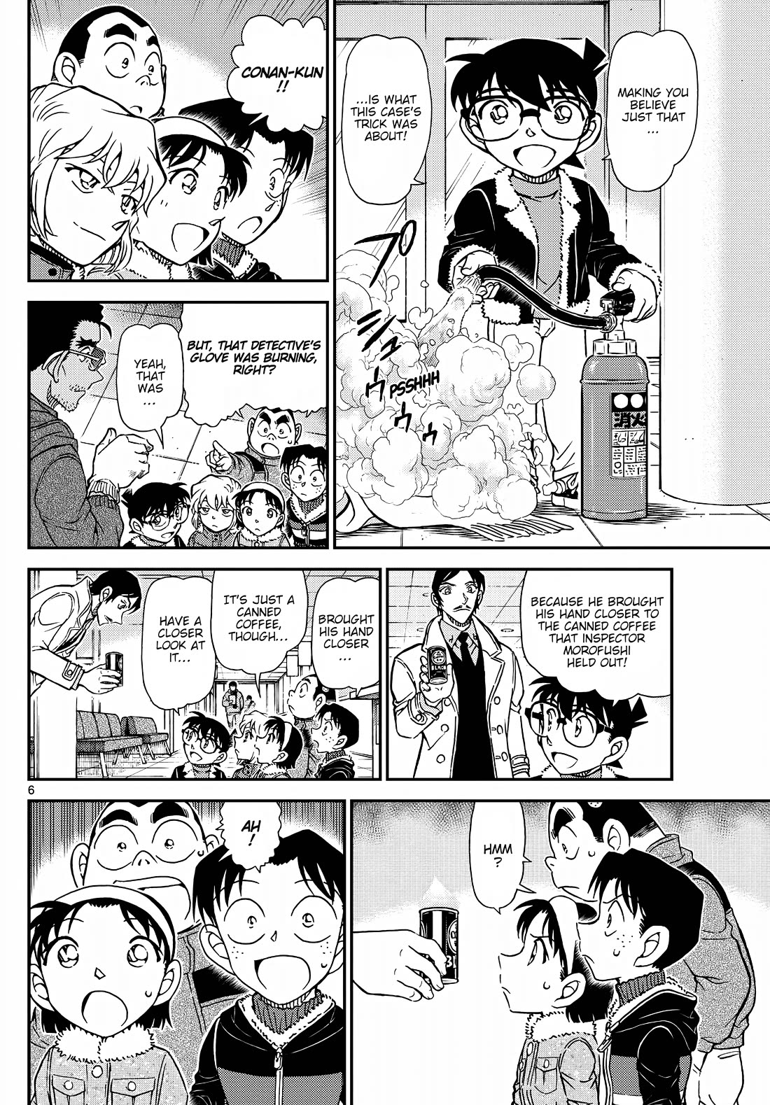 Detective Conan chapter 1140 page 6