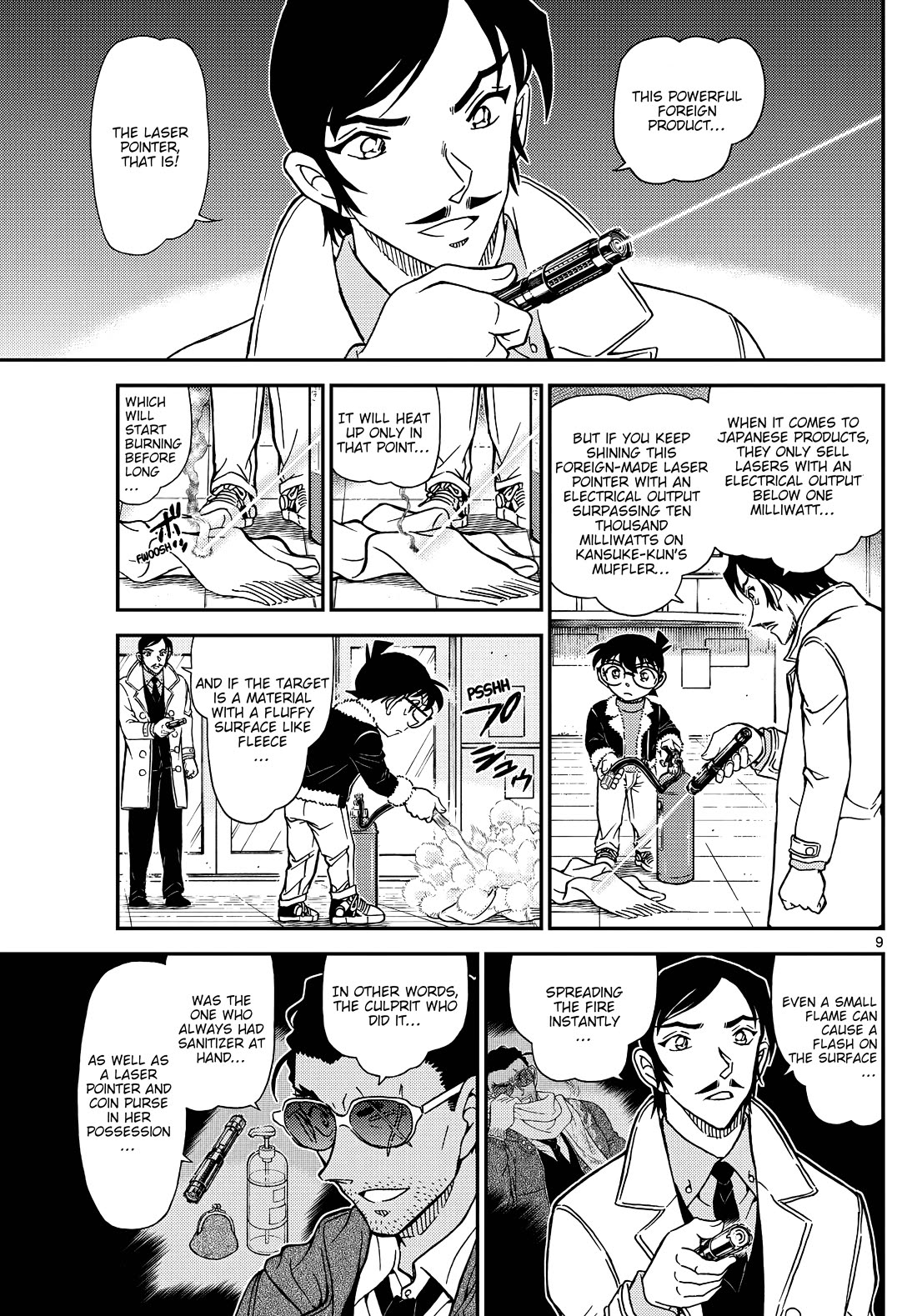 Detective Conan chapter 1140 page 9