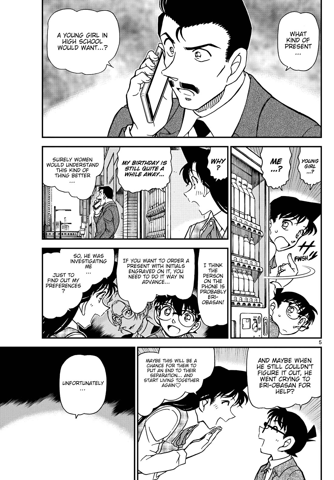 Detective Conan chapter 1141 page 5