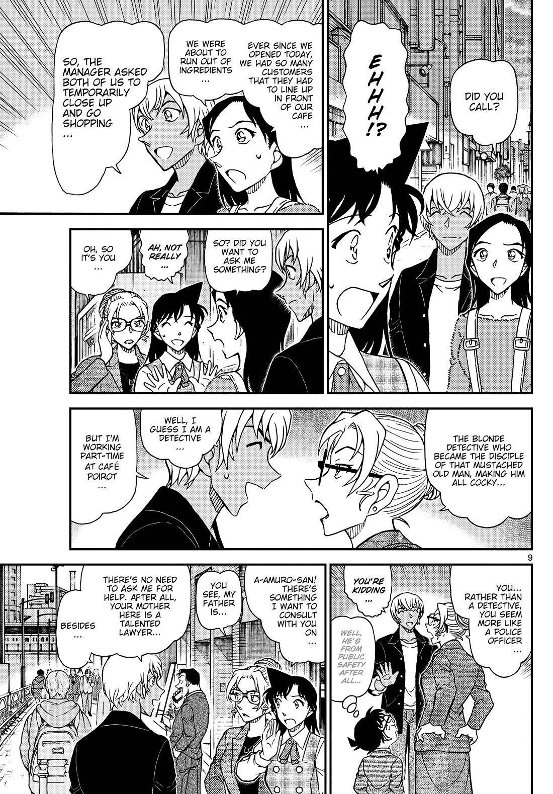 Detective Conan chapter 1141 page 9
