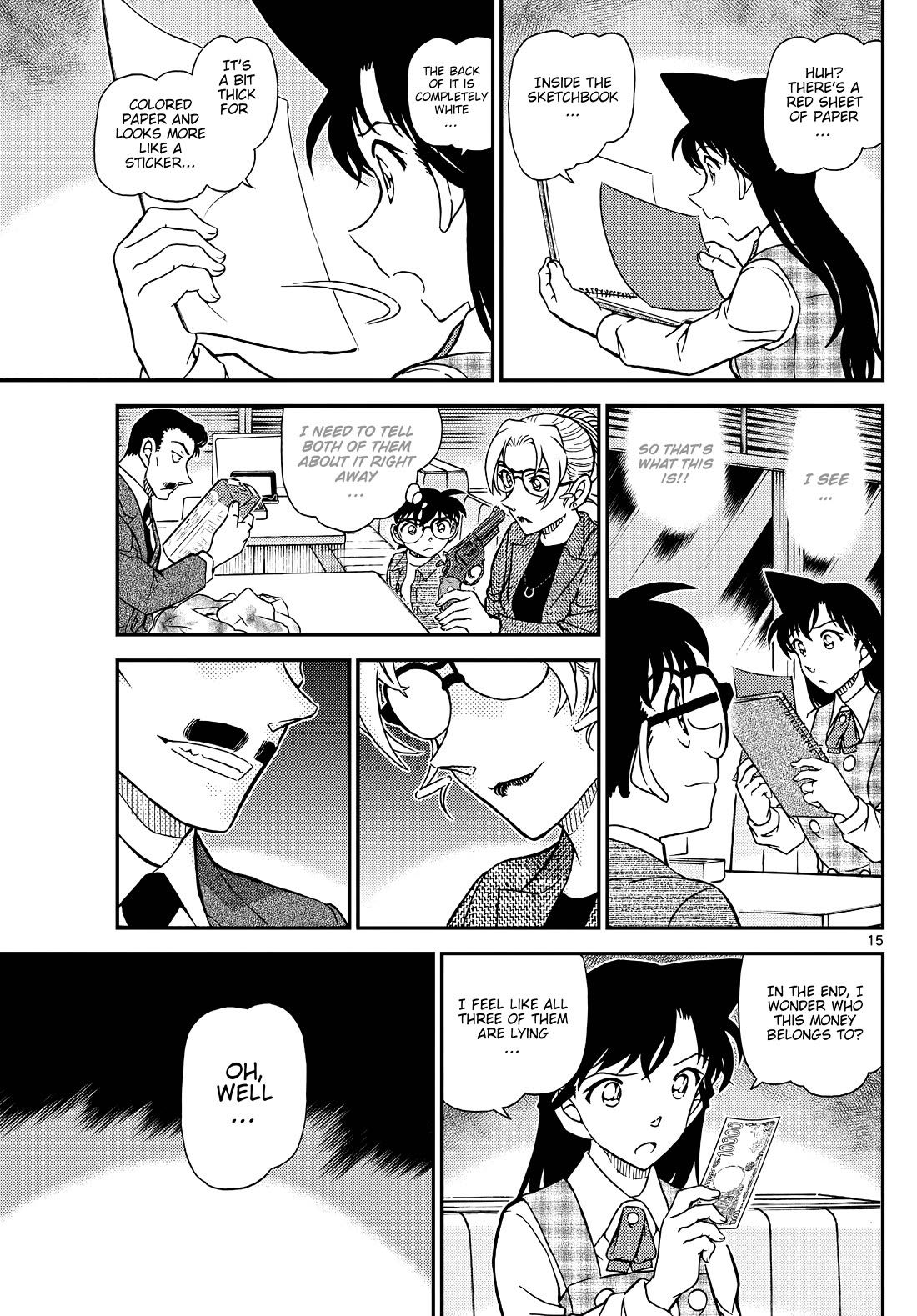 Detective Conan chapter 1142 page 15